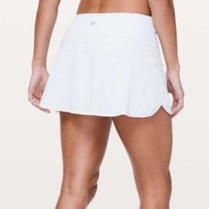 Lululemon photo finish tennis skirt white